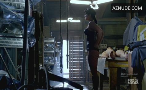 Gina Carano Sexy Film In Almost Human Upskirt Tv