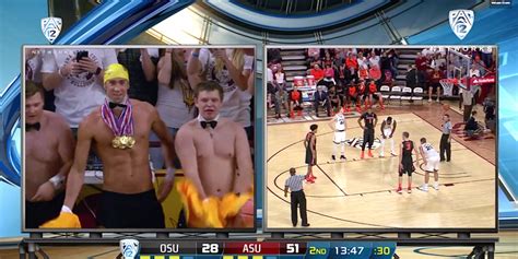 Michael Phelps Joins ASU's Curtain of Defense To Distract Oregon State ...