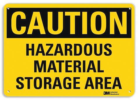 LYLE Caution Sign Sign Format Traditional OSHA Hazardous Material