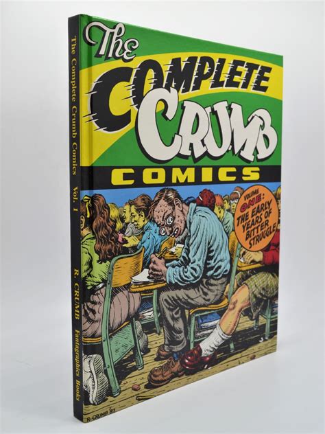The Complete Crumb Comics Vol 1 By Crumb Robert Fine Hardcover 1987 First Edition Signed