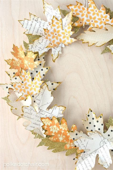 Diy Fall Crafts Fall Leaves Decor The Budget Decorator