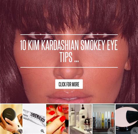 10 Kim Kardashian Smokey Eye Tips → 👸 Beauty