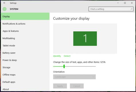 Navigate to the following location: Change icon and system text size on Windows 10? - Ask Dave ...