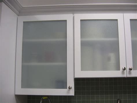 Modern Style Replace Kitchen Cabinet Door With Frosted Glass Cabinet