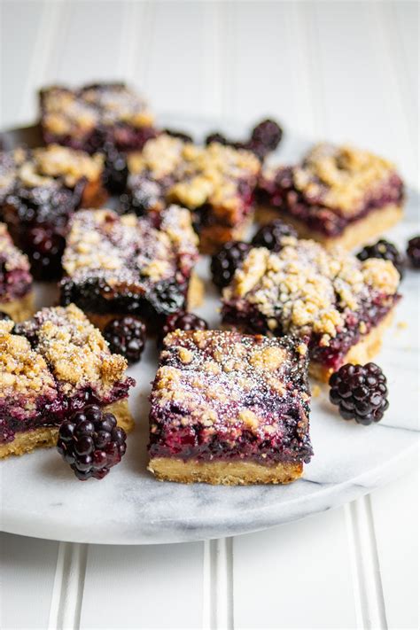 blackberry pie bars — knead bake cook