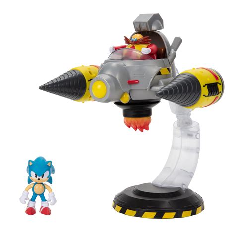 Sonic The Hedgehog Egg Mobile Battle Set With Sonic And Dr Eggman 25