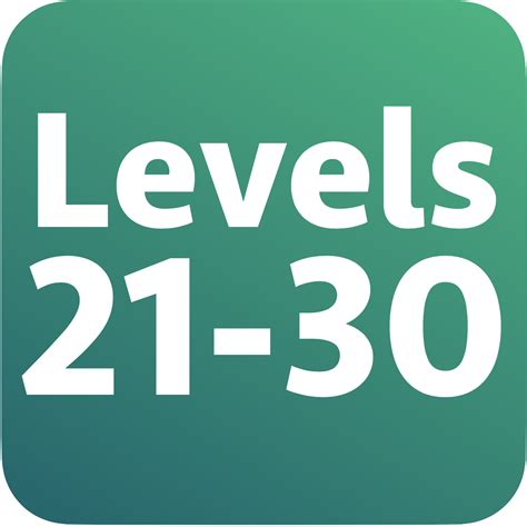 Levels 21 30 English Should Be Fun