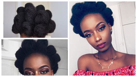 Afro Puff Out On 4c Natural Hair Natural Hairstyles Youtube