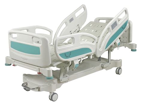Electric Icu Bed Five Function Electric Intensive Care Hospital Bed