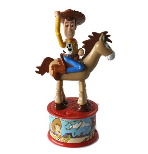 Disney 1999 Mcdonalds Toy Story 2 Woodys Roundup W Bullseye Candy Dispenser Disney Bullseye