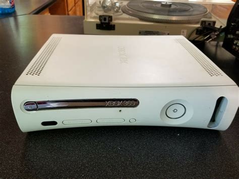 Xbox 360 Oldfat Video Game System Working Console Only White Video