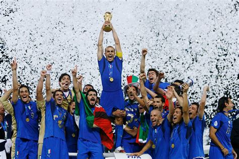 Mon 15 may 2006 12.36 bst. 2006 world champions italy gattuso pirlo zambrotta buffon ...