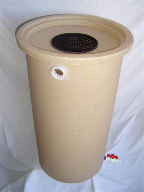 Desert Plastics Villa 50 Gallon Rain Barrel