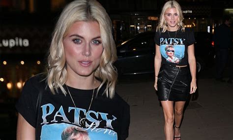 Ashley James Puts On A Leggy Display In Absolutely Fabulous Top