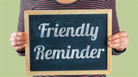 The Power of Reminders