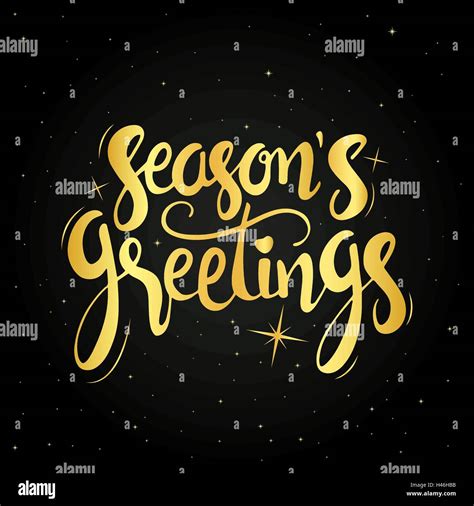 Seasons Greetings Vector Vectors Hi Res Stock Photography And Images