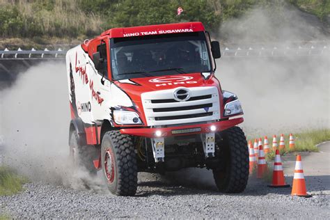 Hino Announces New Dakar Rally Truck As New Driver Slides In Truck