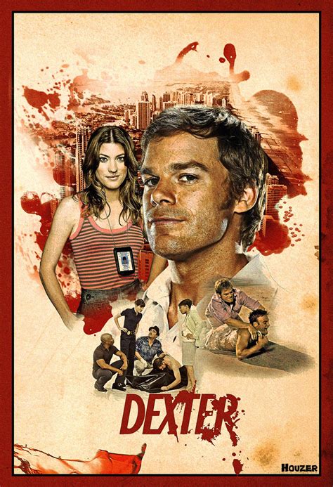 Retro Movie Posters Geek Dexter Tv Series Dexter Poster Dexter