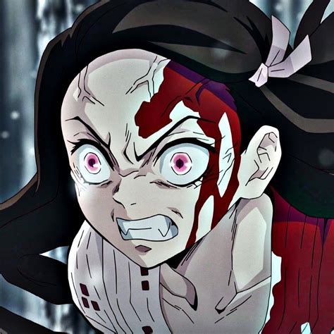 Nezuko Kamado Icons Demon Slayer Kimetsu No Yaiba Luffy Red