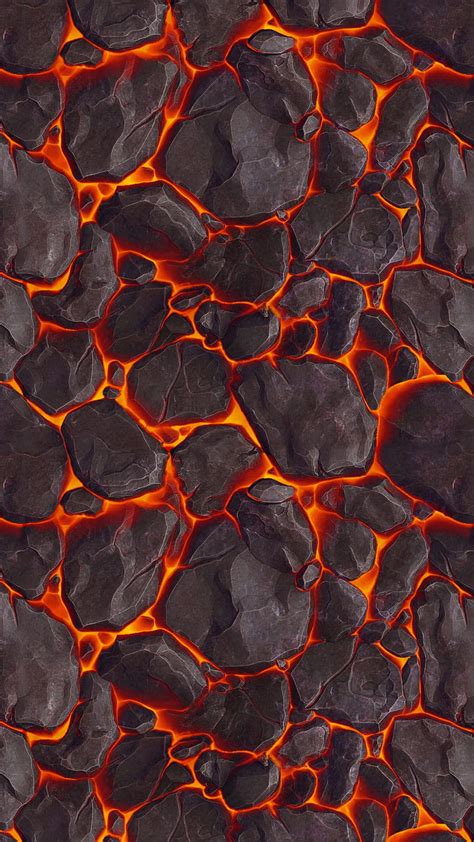 Lava Cracks Wallpaper