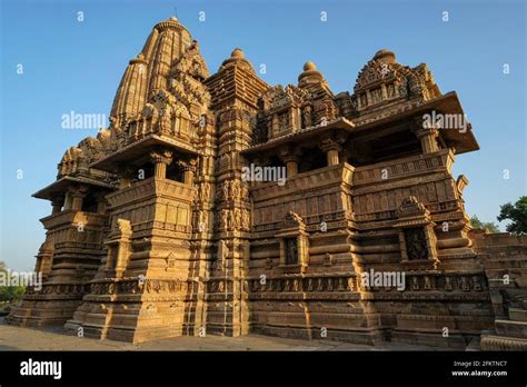 The Lakshmana Temple In Khajuraho Madhya Pradesh India Forms Part Of