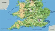 Mapa de Inglaterra | Mapa de inglaterra, Mapas del mundo y Mapas