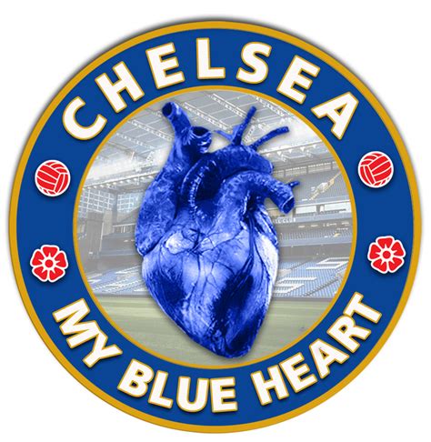 Chelsea Badge My Blue Heart | Chelsea football club wallpapers, Chelsea ...