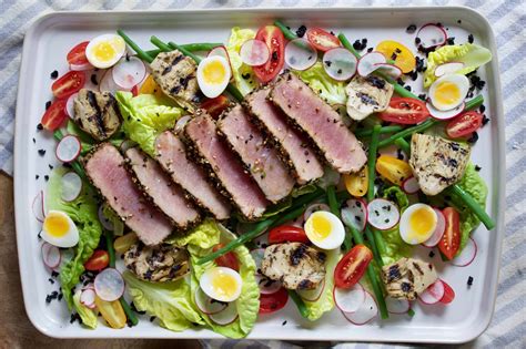 Miso Tuna Salad Niçoise French Recipes Our Modern Kitchen