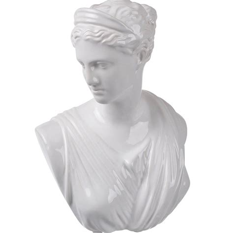 Grecian Female Bust Statue Bust Lily Manor