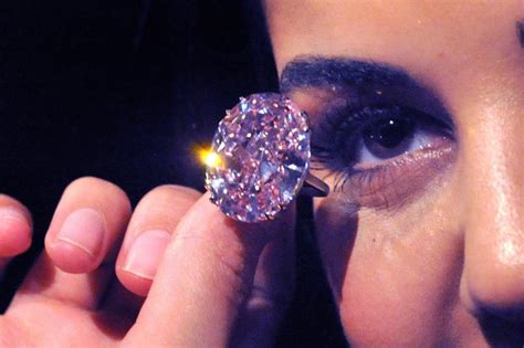 Pink Star Most Valuable Diamond Ever To Be Sold At Auction Goes On
