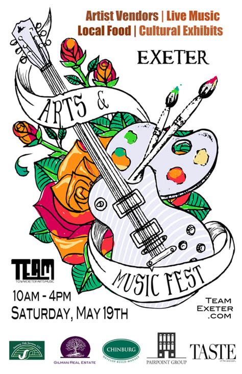 2nd Annual Exeter Arts And Music Fest On May 19th