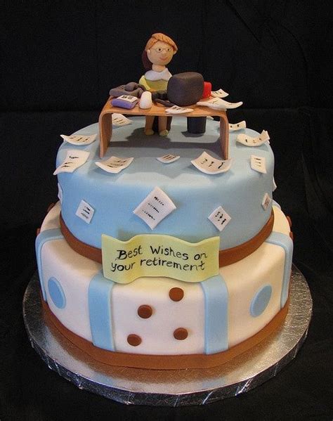 When one takes retirement, you can. Image result for retirement cake for women or secretary ...