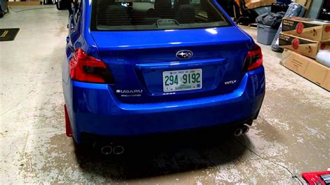 2015 Wrx Nameless Performance Muffler Delete Exhaust Youtube