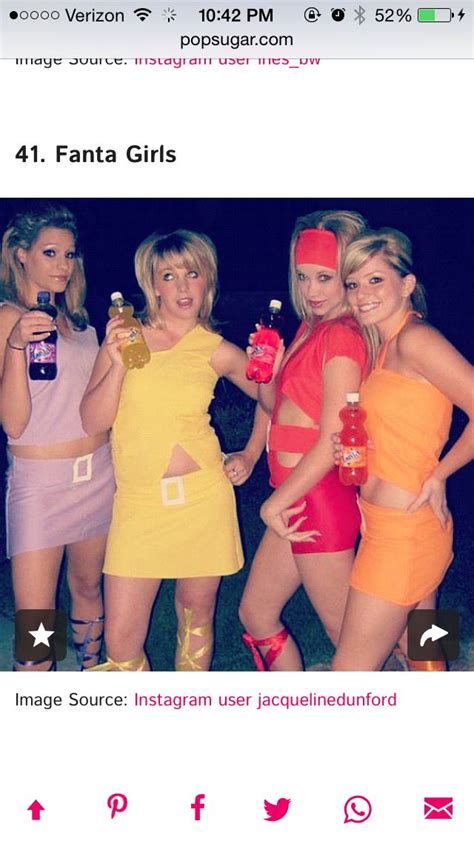 Fanta Girls Girl Group Halloween Costumes Cute Halloween Costumes