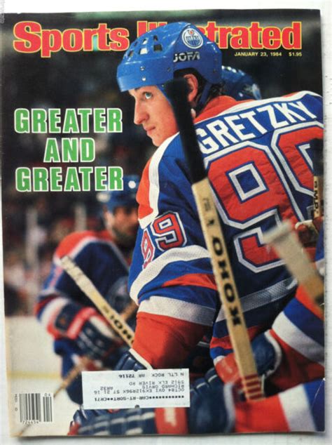 1984 Wayne Gretzky Oilers The Great One Greater Sports Illustrated Ebay