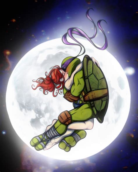 Donatello April Hiddenlight2 By Jasminealexandra On Deviantart Teenage Mutant Ninja Turtles