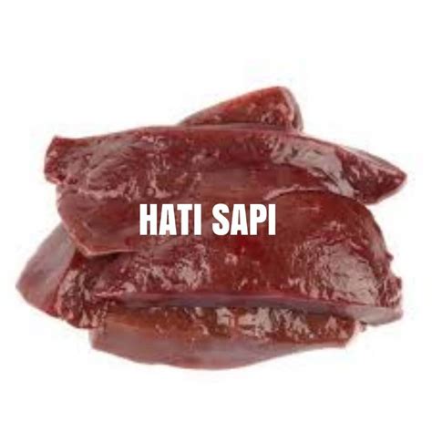 Jual Hati Sapi 500gr Shopee Indonesia