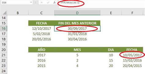 ¿qué Función Se Utiliza Para Calcular El último Día Del Mes En Excel