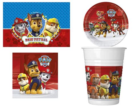 Buy Paw Patrol Party Pack For 8 Guests Online At Desertcartindia