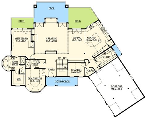 House plans with two master suites dfd blog split bedroom layout why you should consider it for your new home the designers story deco 143978 plan 4 bedrooms 3 5 bathrooms 3926 drummond barndominium floor 2 what to on first bath. Plan 2391JD: Stunning Craftsman Home Plan with Two Master ...