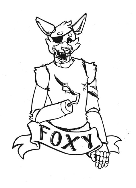 Search through 623,989 free printable colorings at getcolorings. Fnaf Coloring Pages Foxy | K5 Worksheets