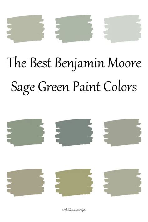 The 9 Best Benjamin Moore Sage Green Paint Colors