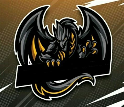 Free Dragon Gaming Logo Desain Logo Game Gambar Ukiran Gambar Sayap
