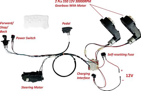 Power Wheels 12v Wiring Harness