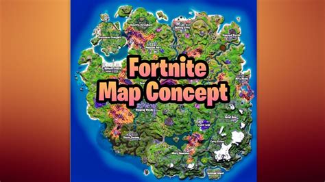Fortnite Chapter 2 Season 8 Improved Map Concept Youtube