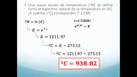 Problema De Escalas De Temperatura Primer Colegiado De Termodinamica