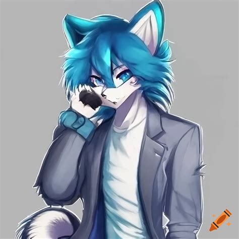 Cute Furry Character Illustration On Craiyon