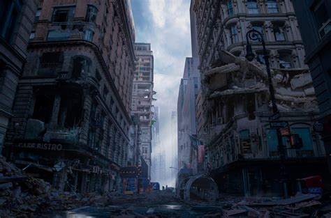 Sci Fi Post Apocalyptic Hd Wallpaper By Alfven Ato