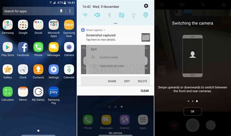 Samsungs Version Of Android 70 Nougat Shown Off In New Screenshots