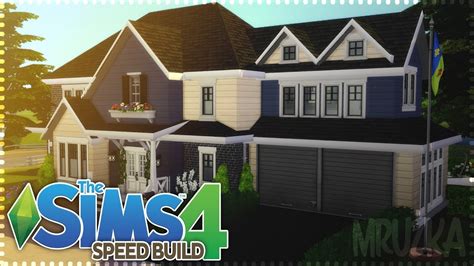 Domy W The Sims 4 Bez Dodatków - #49 Speed Build - Rodzinny dom [BEZ MODÓW] The Sims 4 - YouTube